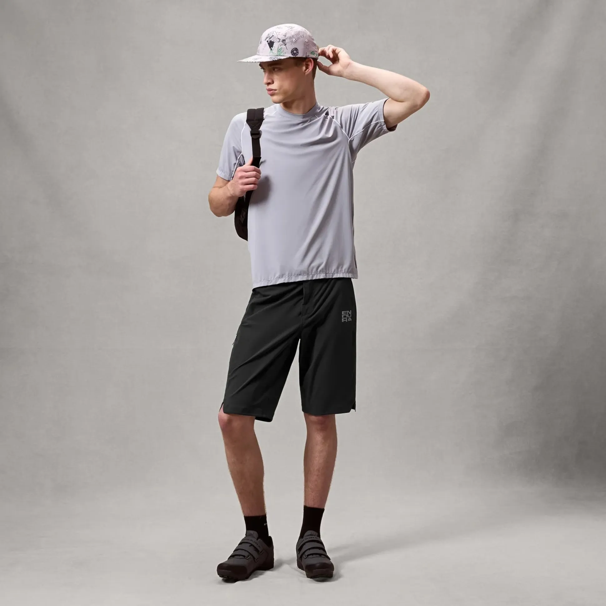 Pantaloncini Endura AllTrack Ride Over - Nero