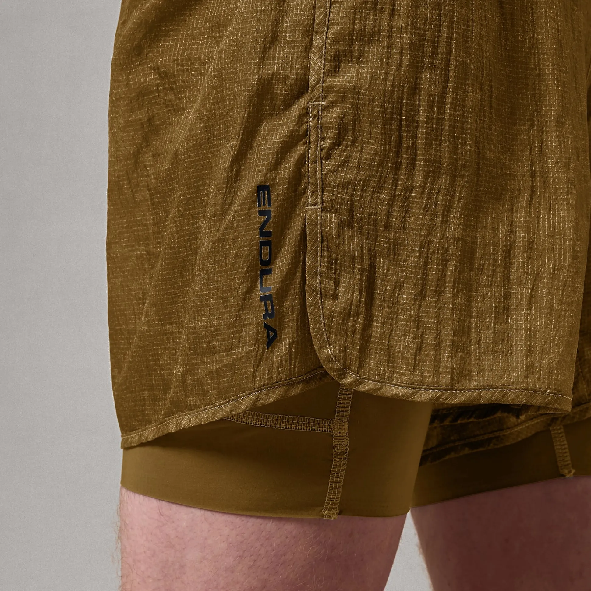 Pantaloncini Endura AllTrack Lite Lined - Bronzo