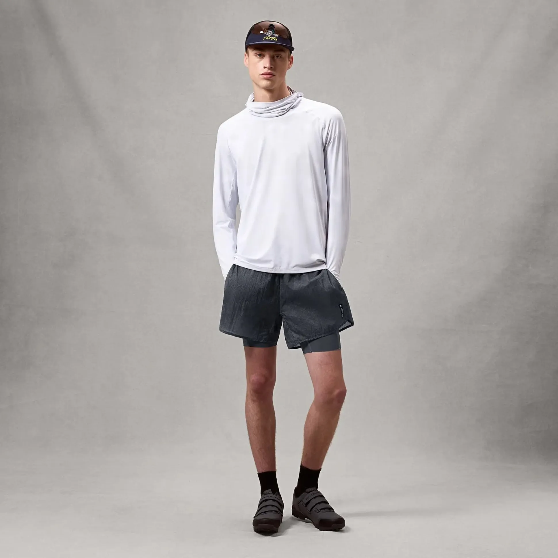 Pantaloncini Endura AllTrack Lite Lined - Grigio