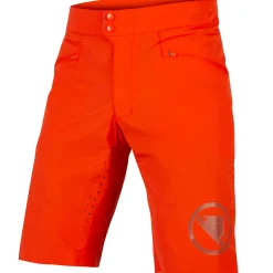 Pantaloncini Endura Singletrack Lite - Rosso