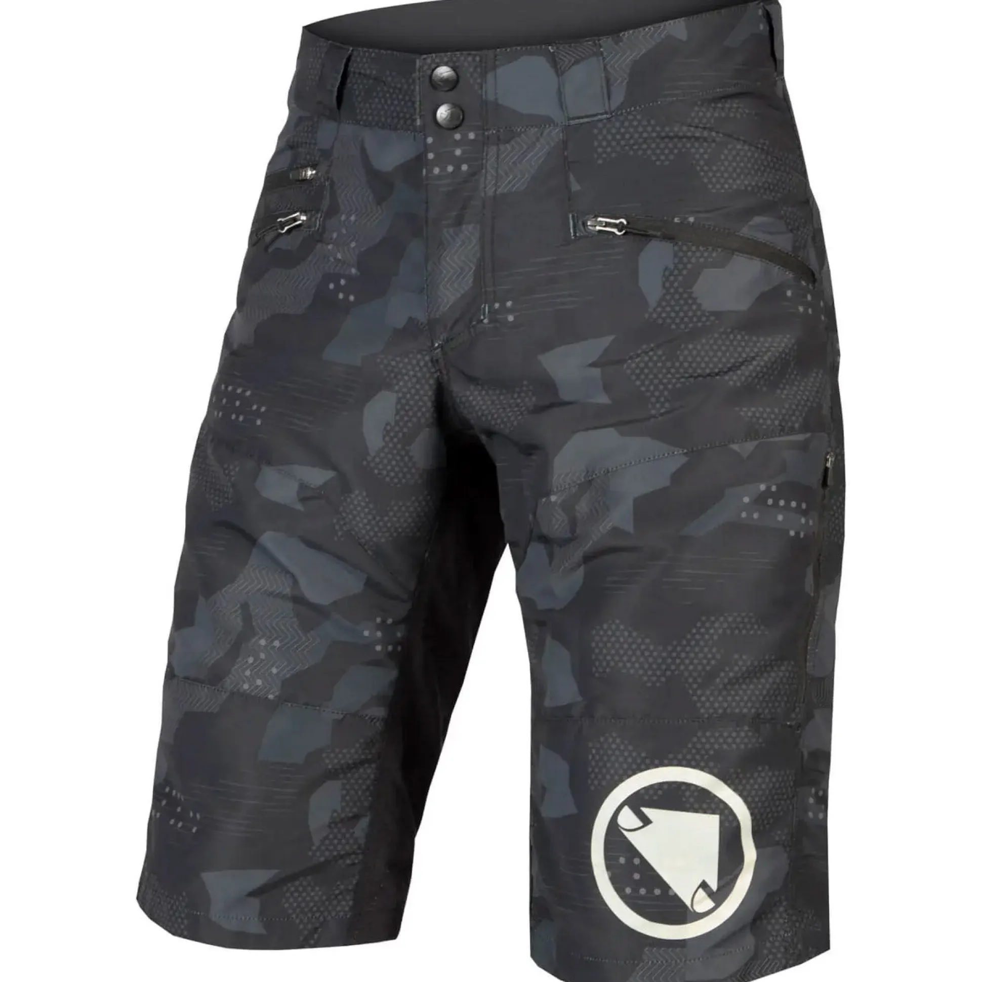 Pantaloncini Endura Singletrack 2 Camo - Nero