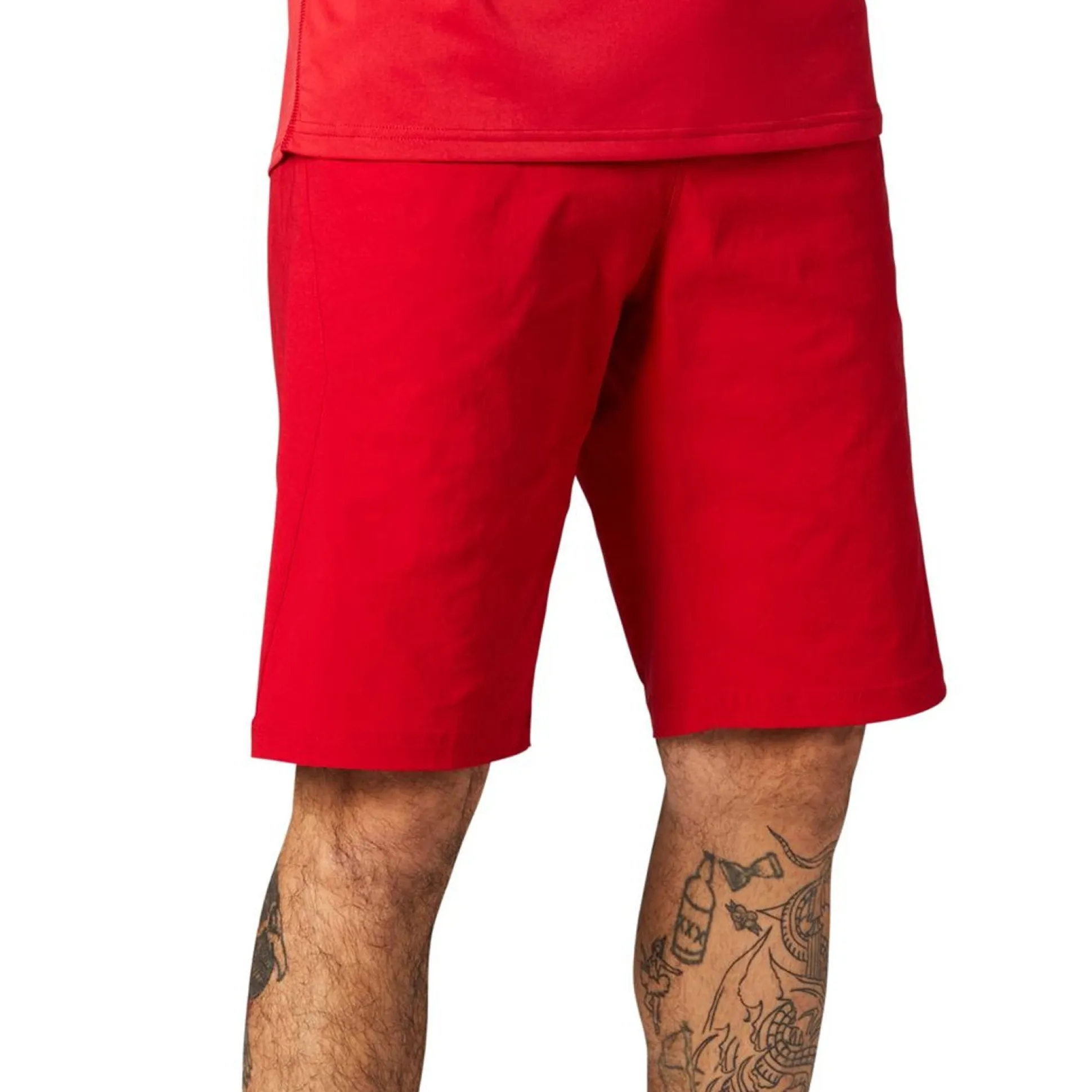 Pantaloncini Fox Flexair no liner - Rosso