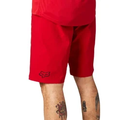 Pantaloncini Fox Flexair no liner - Rosso