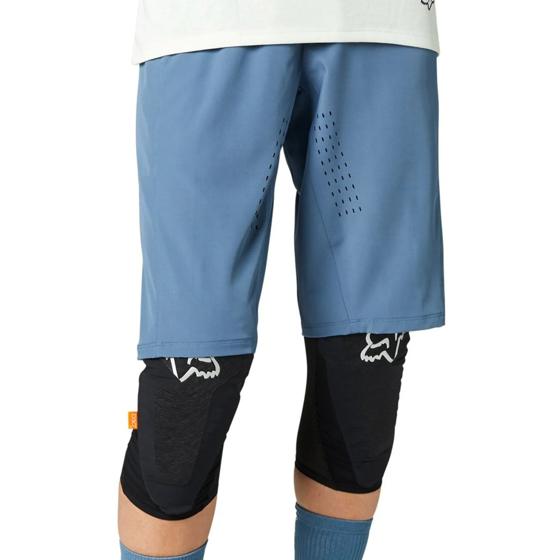 Pantaloncini Fox mtb donna Flexair Lite - Blu
