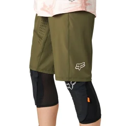 Pantaloncini Fox mtb donna Flexair Lite - Verde