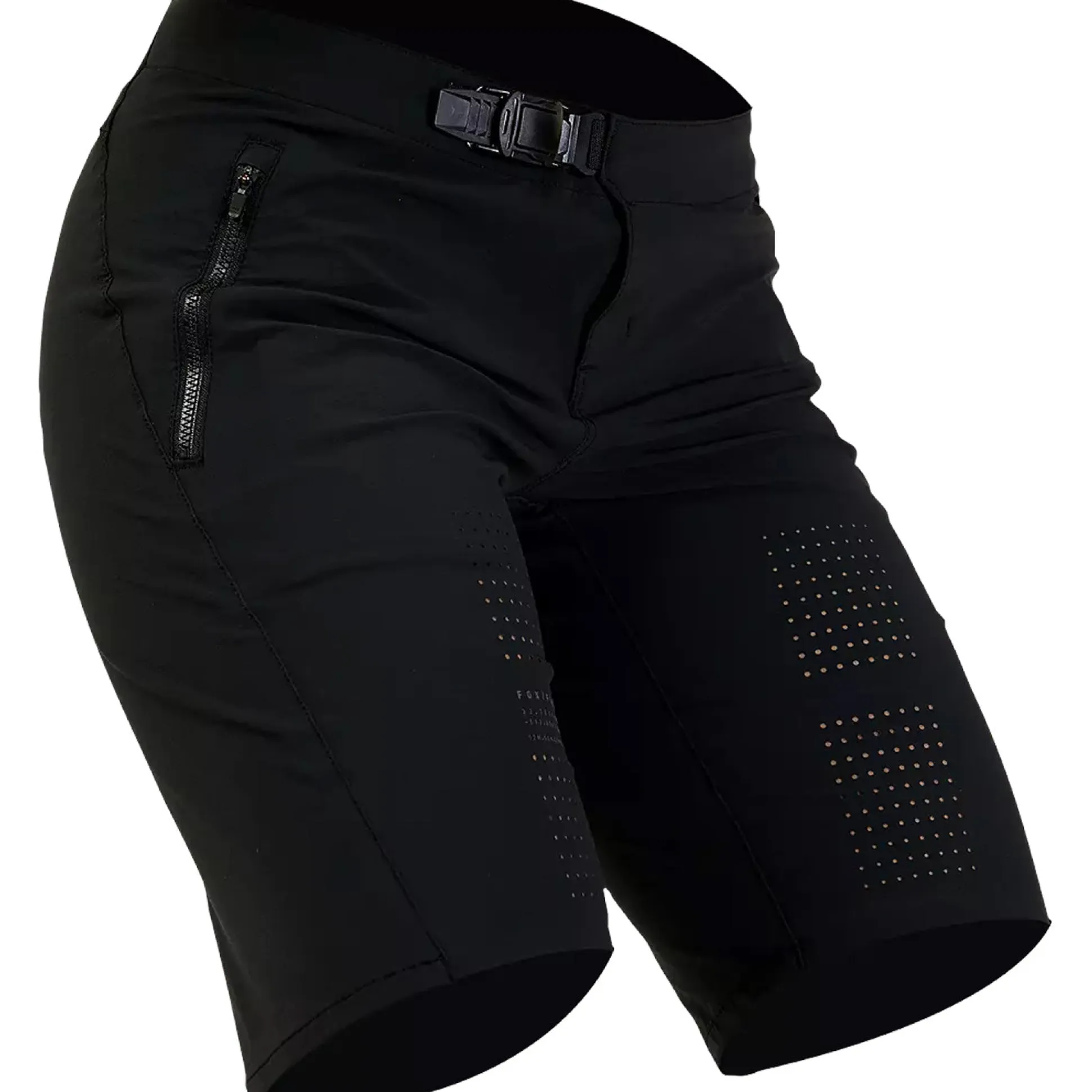 Pantaloncini Fox mtb donna Flexair - Nero nero