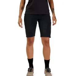 Pantaloncini Fox mtb donna Flexair - Nero nero