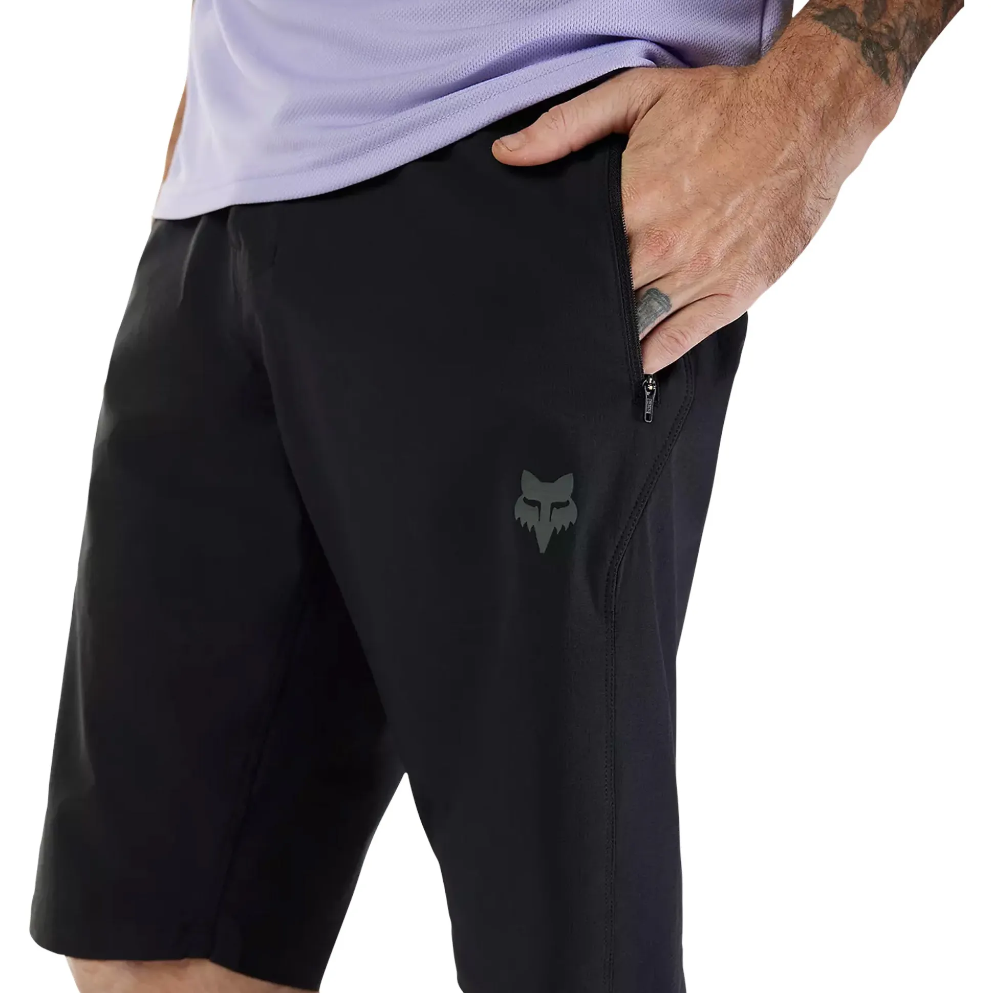 Pantaloncini Fox Ranger Liner - Nero
