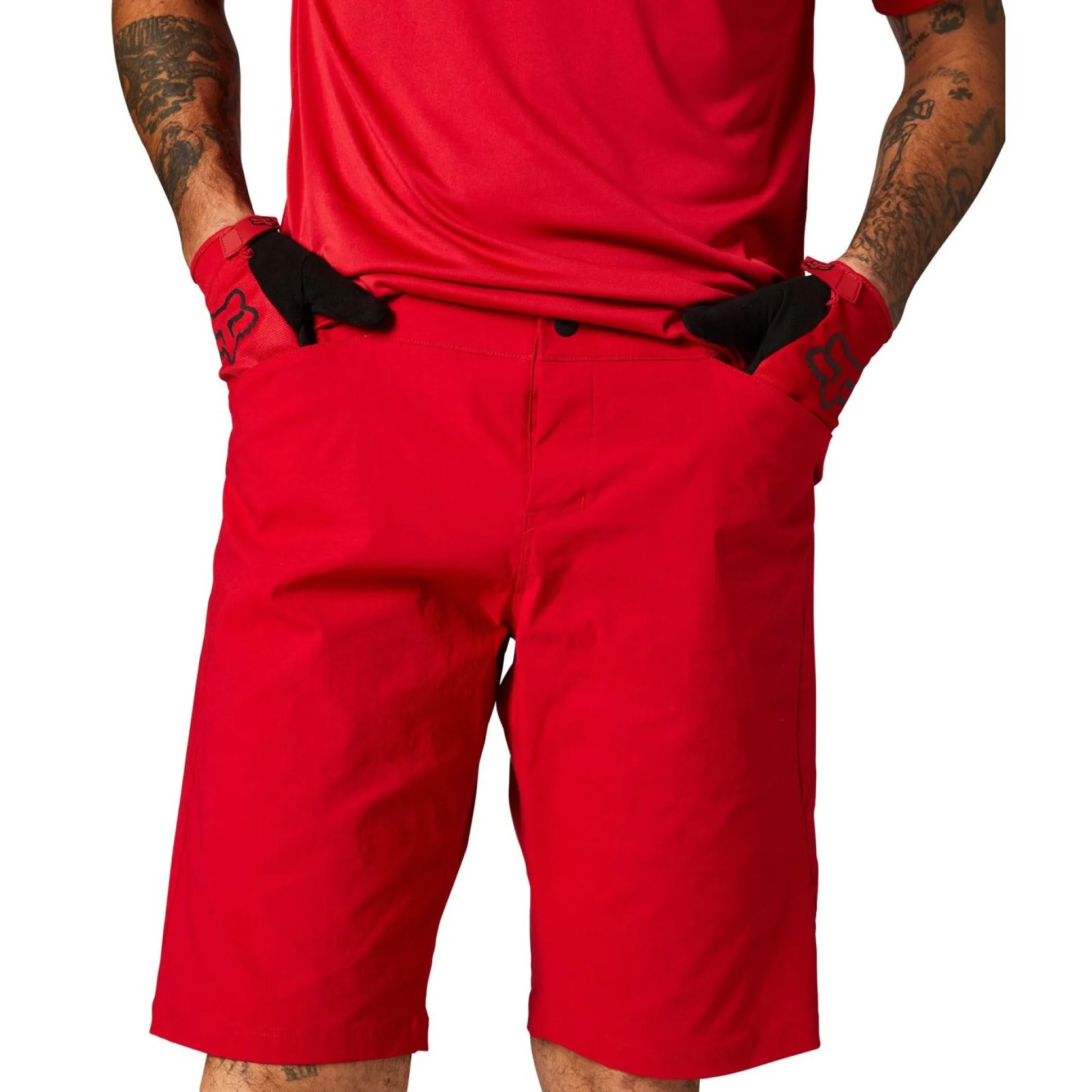 Pantaloncini Fox Ranger - Rosso