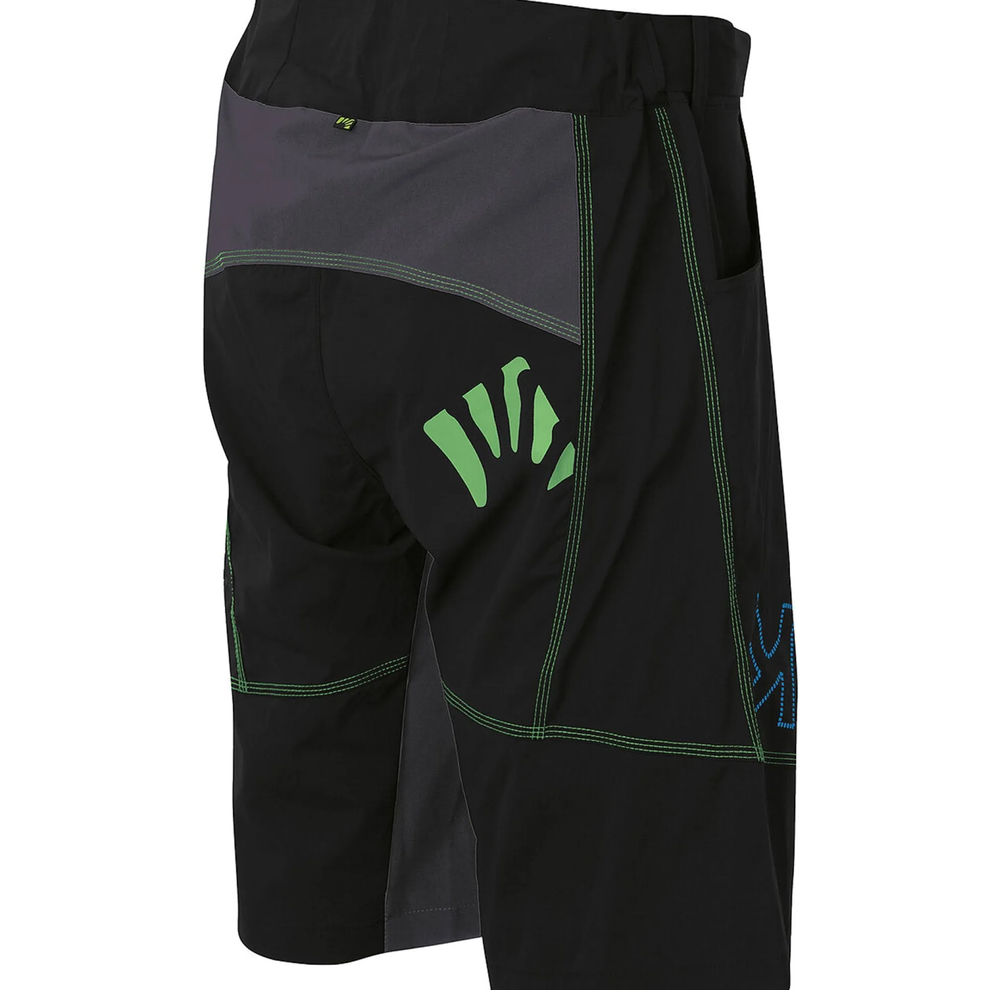 Pantaloncini Karpos Ballistic Evo - Nero verde
