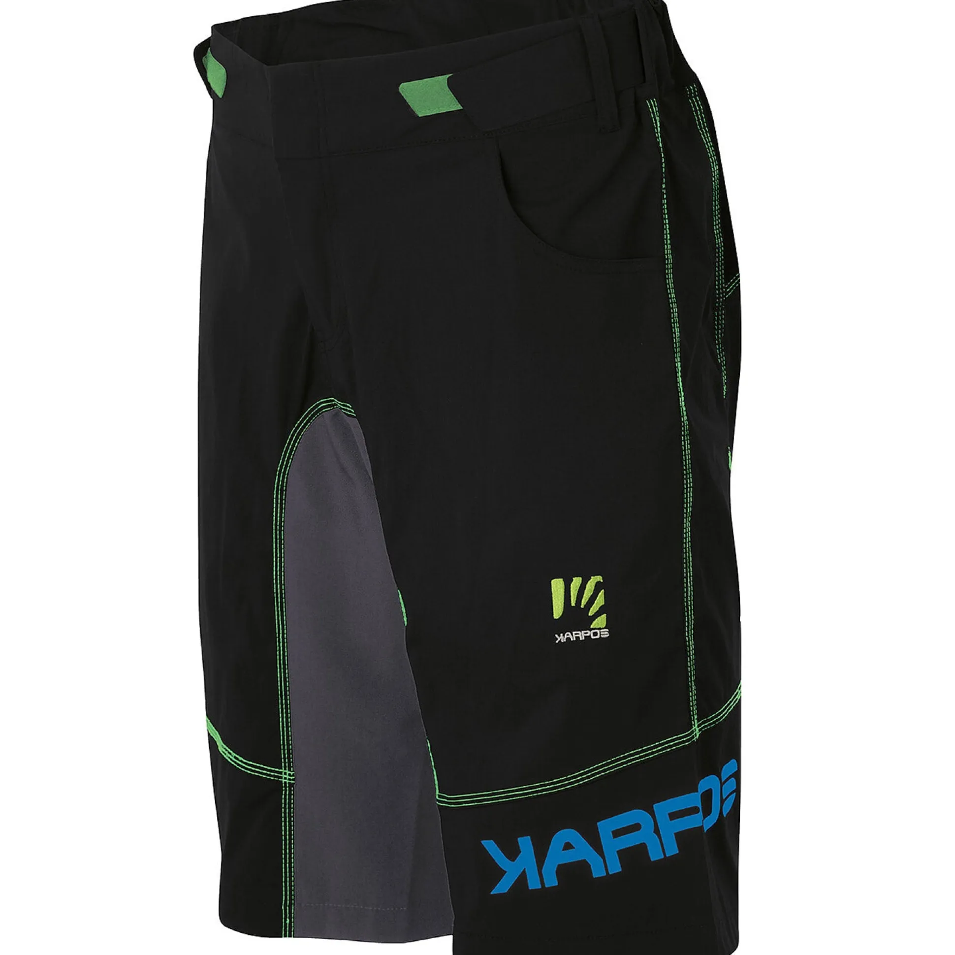 Pantaloncini Karpos Ballistic Evo - Nero verde