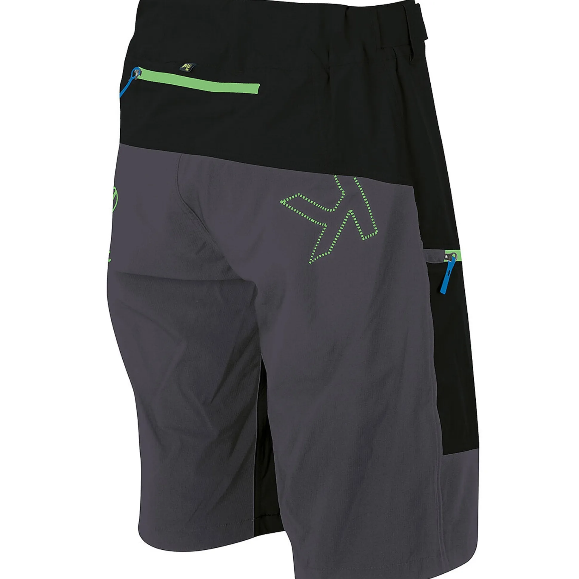 Pantaloncini Karpos Rapid Baggy - Nero grigio