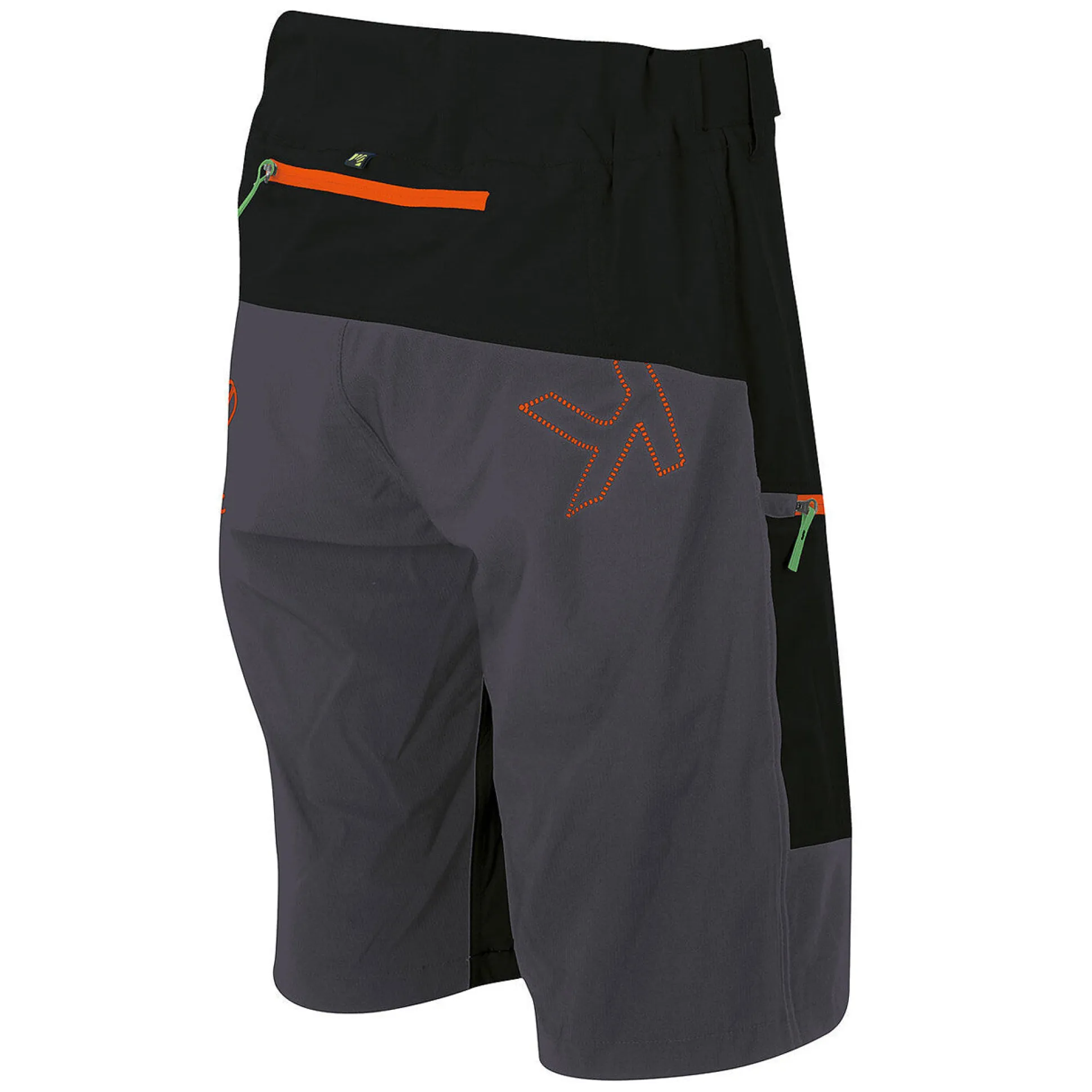 Pantaloncini Karpos Rapid Baggy - Nero arancio