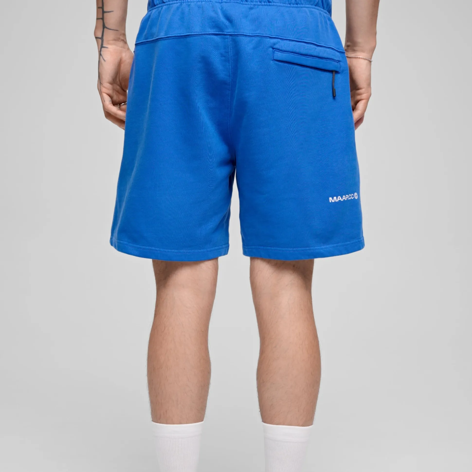 Pantaloncini Maap Essentials CC Sweat Short - Blu