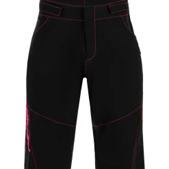 Pantaloncini mtb donna Santini Selva - Nero fuxia