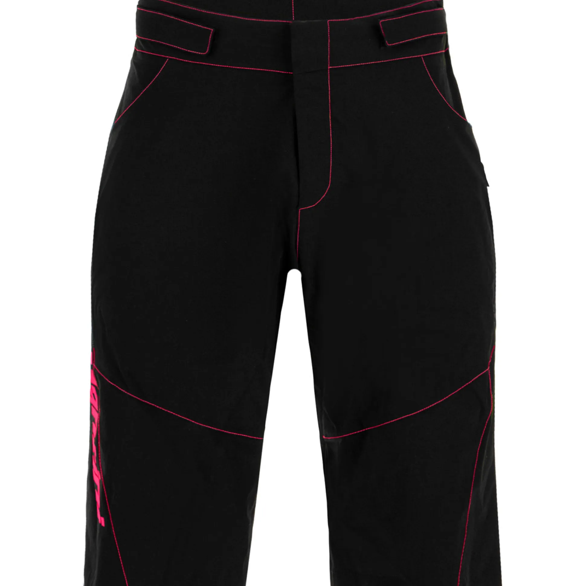 Pantaloncini mtb donna Santini Selva - Nero fuxia