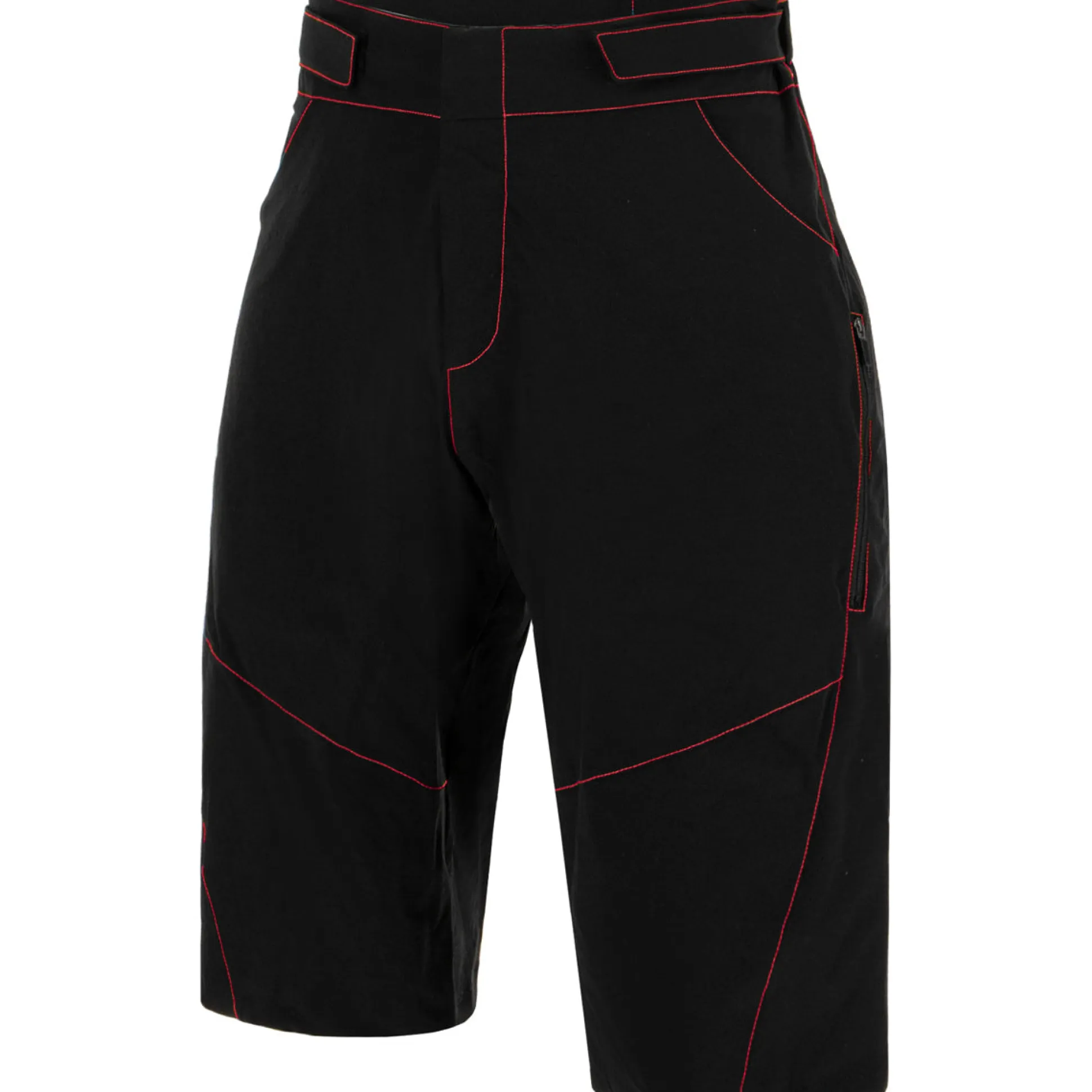 Pantaloncini mtb donna Santini Selva - Nero fuxia