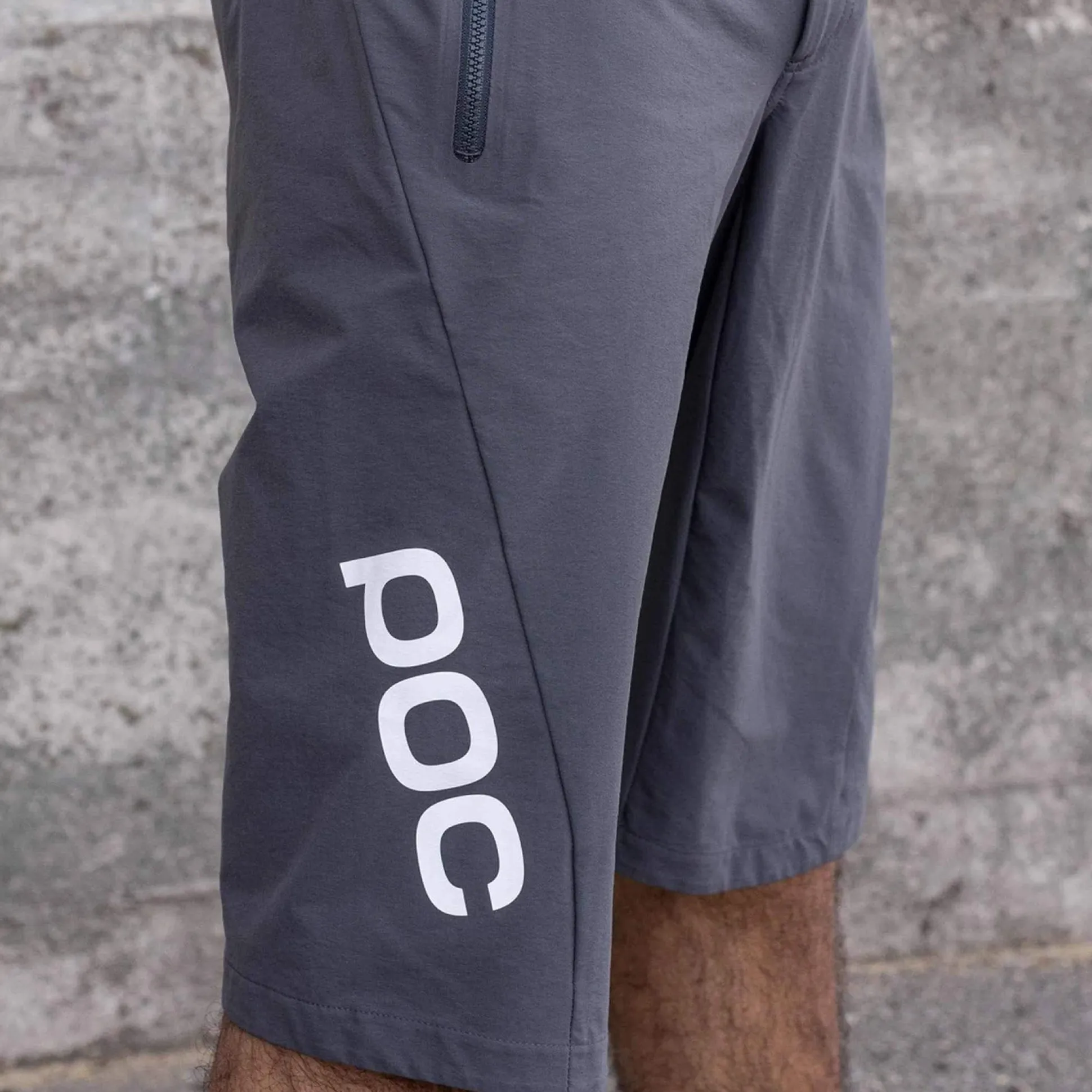 Pantaloncini Poc Essential Enduro - Grigio scuro