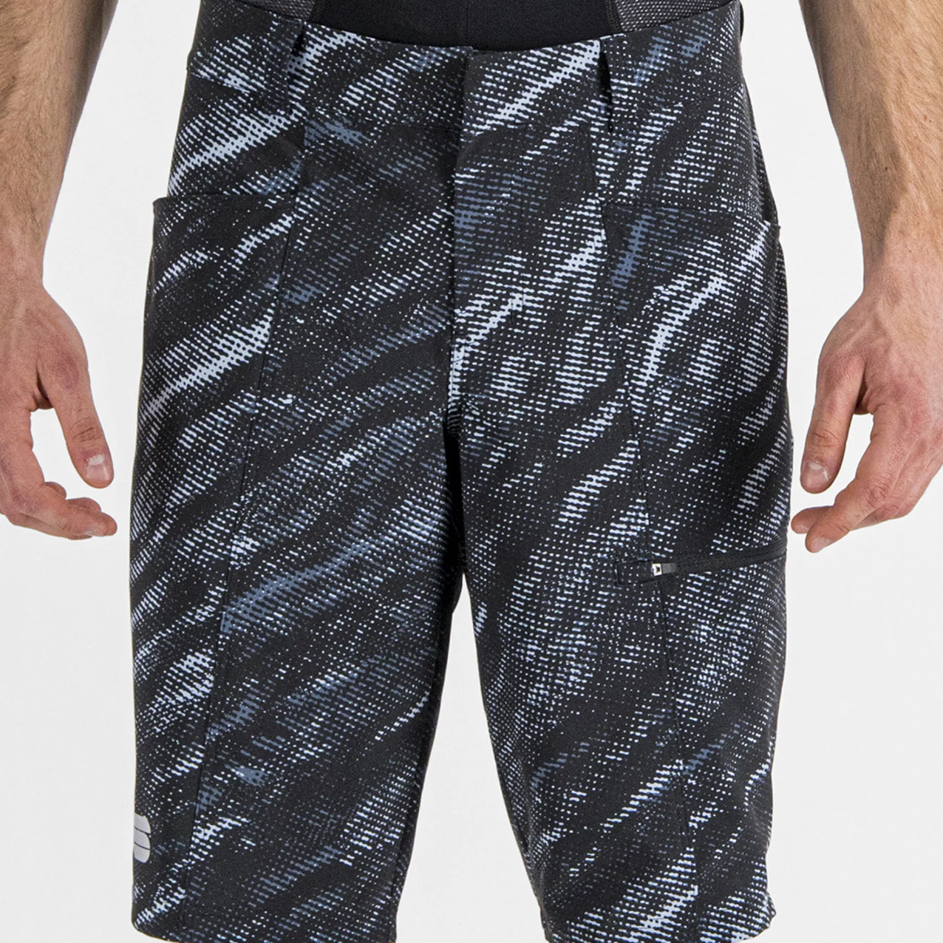 Pantaloncini Sportful Cliff Giara Over - Nero