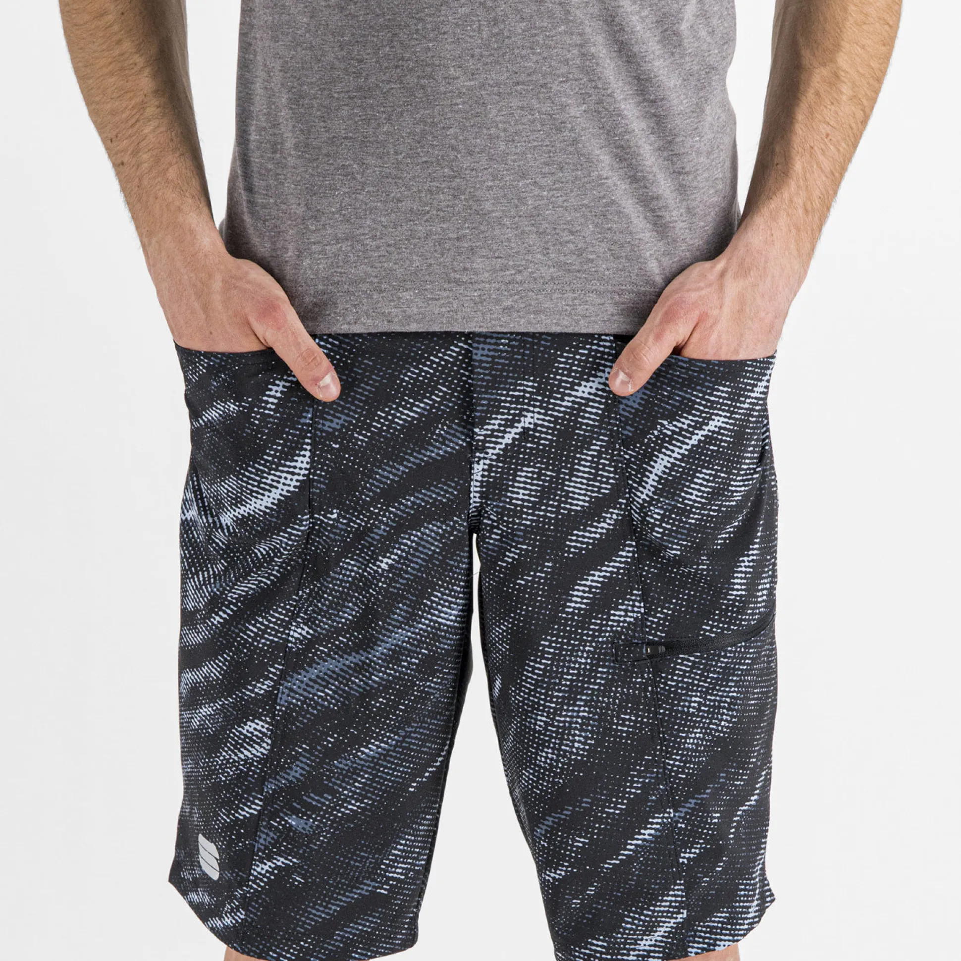 Pantaloncini Sportful Cliff Giara Over - Nero