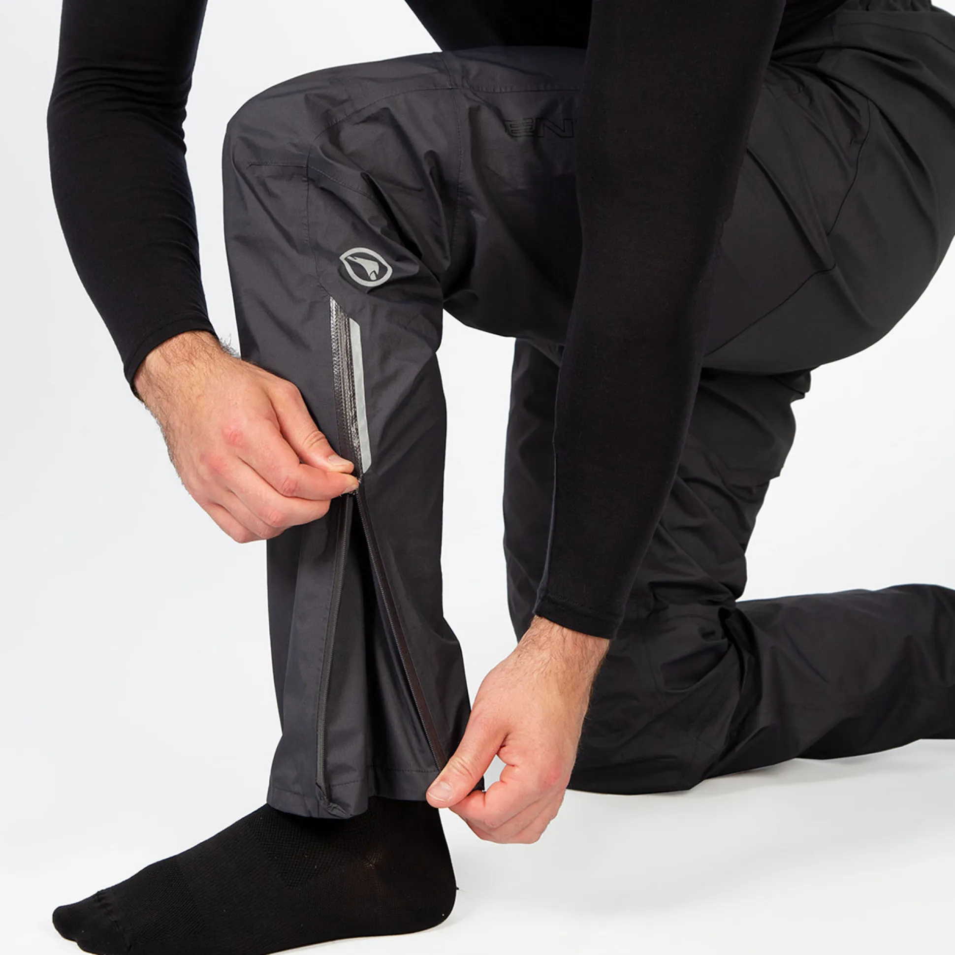 Pantaloni Endura GV500 Waterproof - Grigio
