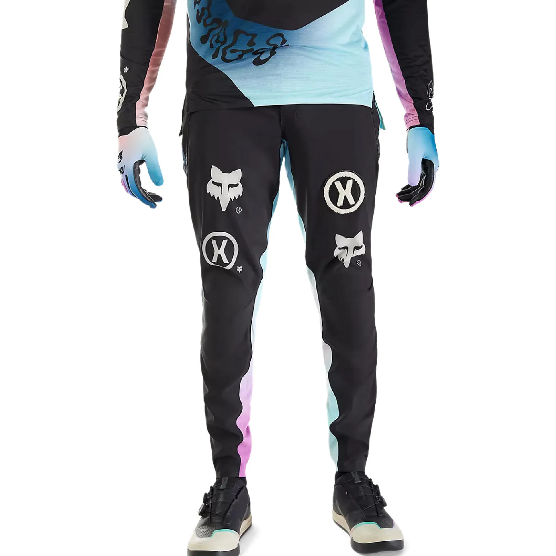 Pantaloni Fox Flexair Hello Future - Nero