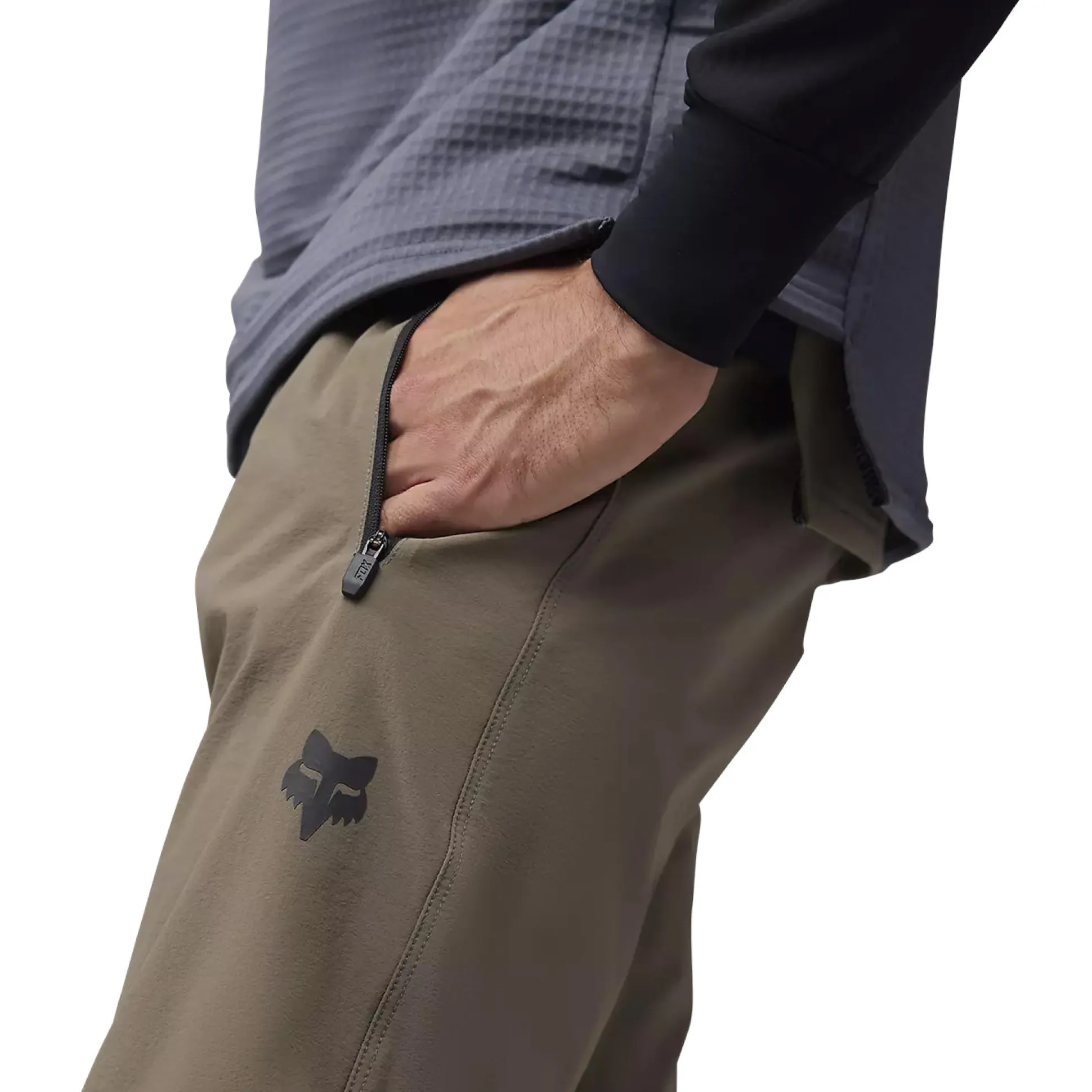 Pantaloni Fox Flexair Pro Fire Alpha - Marrone
