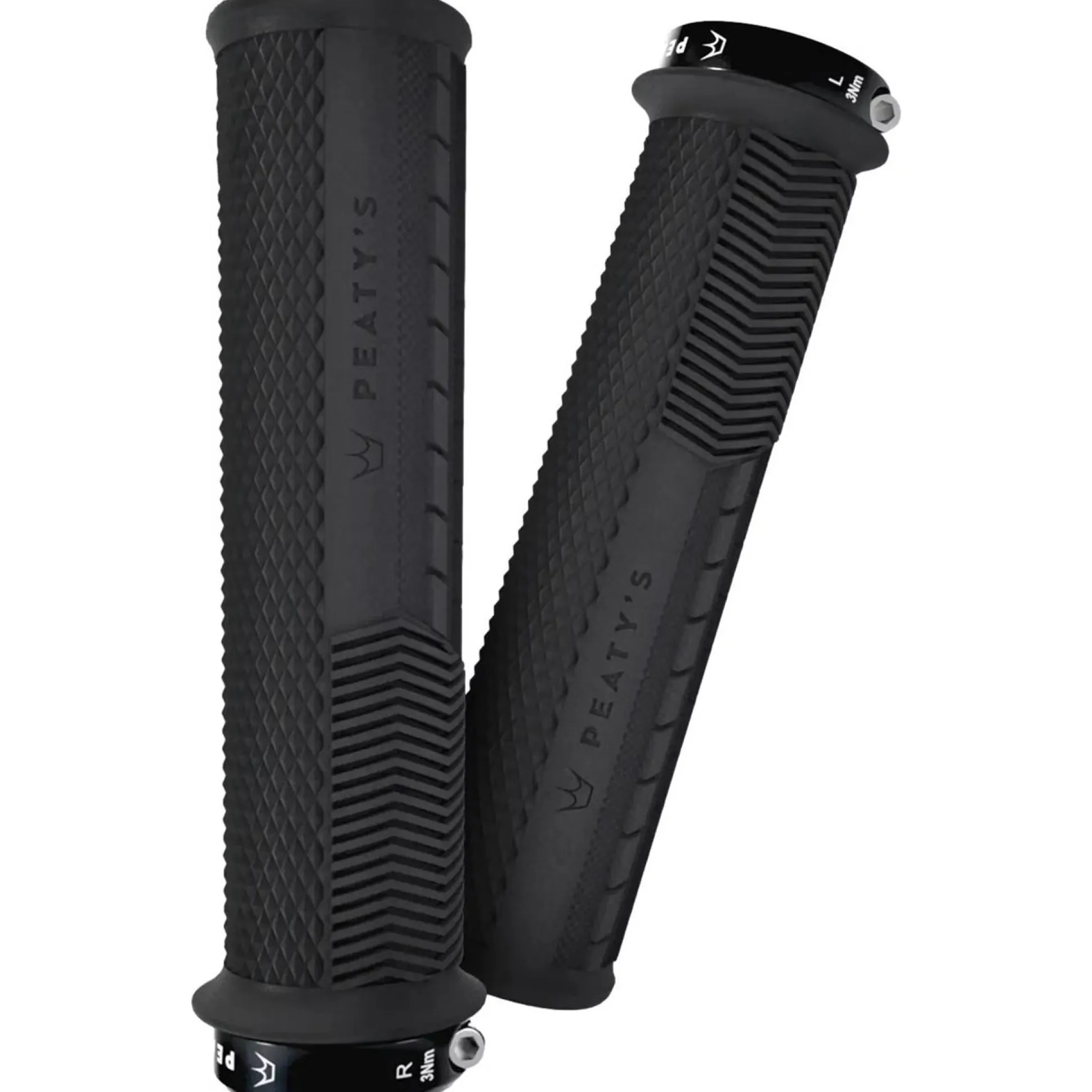 Peaty’s Manopole Monarch Knurl Thin - Nero