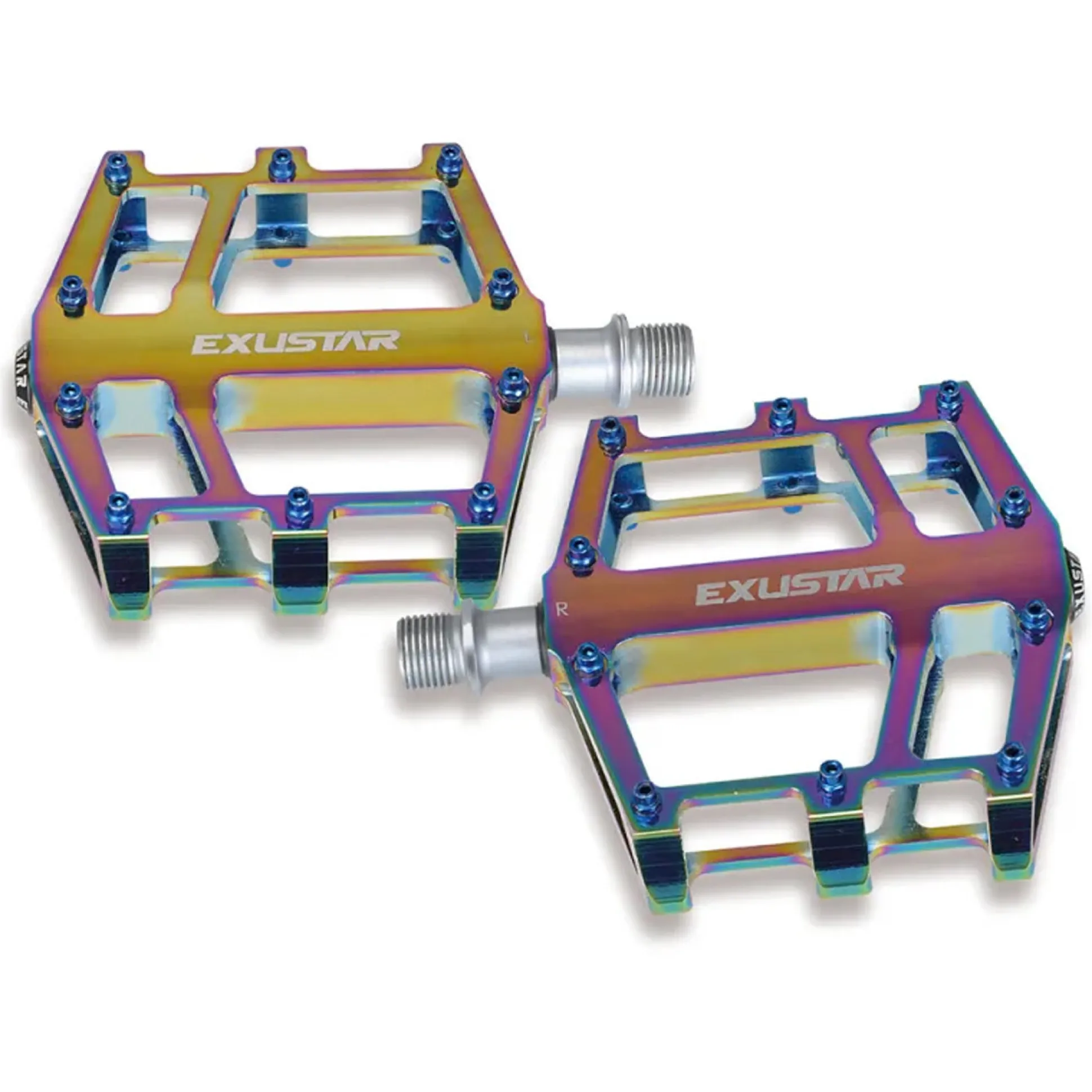 Pedali Exustar E-PB525 - Oleografico