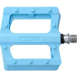 Pedali flat HT Nano-P PA12 - Azzurro