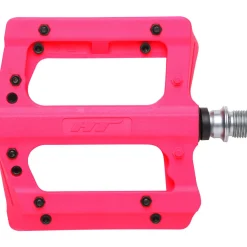 Pedali flat HT Nano-P PA12 - Rosa