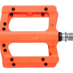 Pedali flat HT PA12A - Arancio