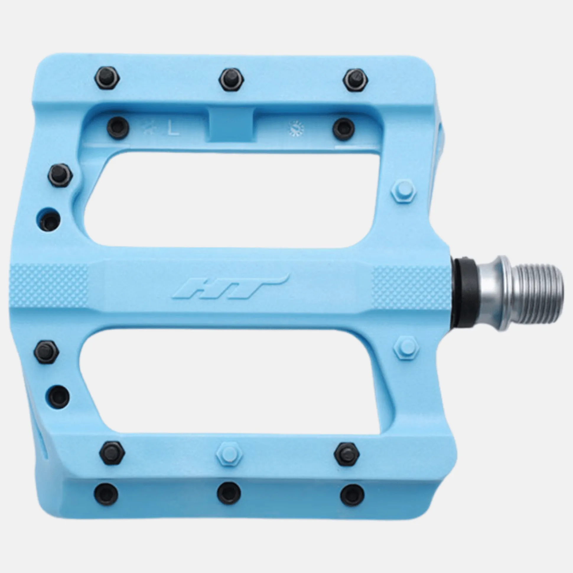 Pedali flat HT PA01A - Azzurro
