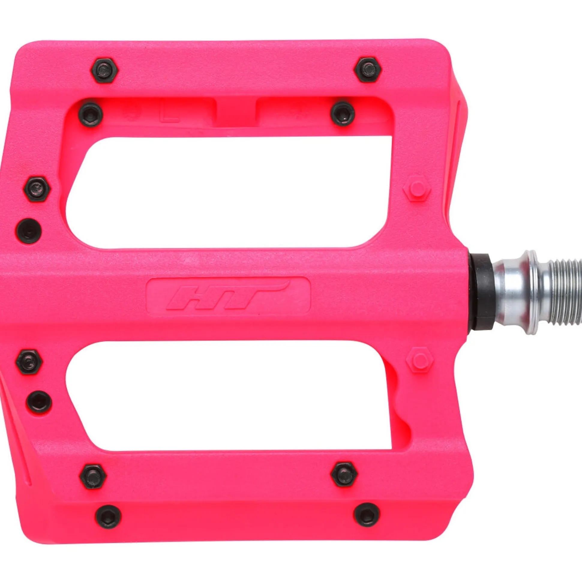Pedali flat HT PA12A - Rosa