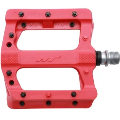 Pedali flat HT PA01A - Rosso