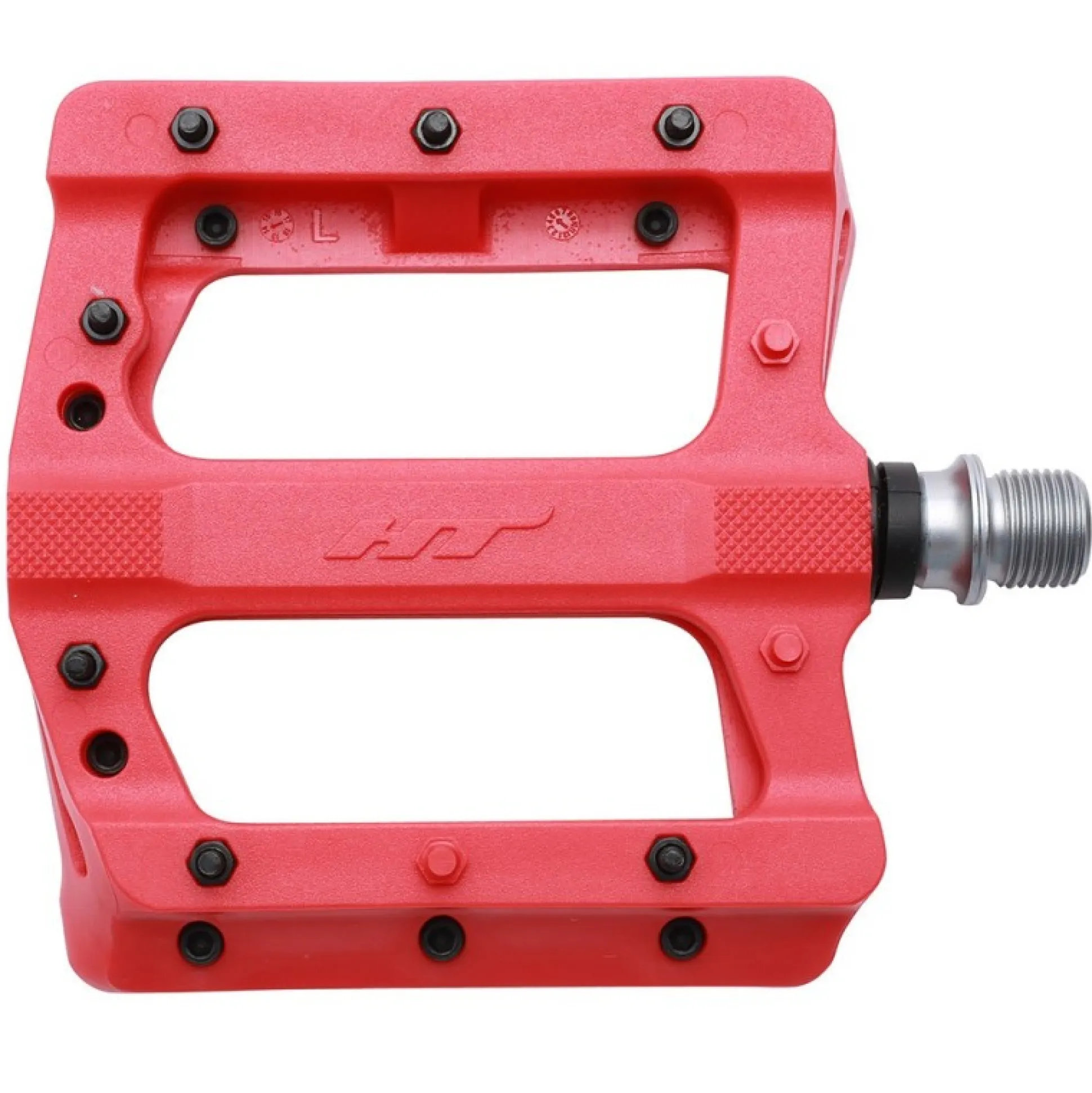 Pedali flat HT PA01A - Rosso