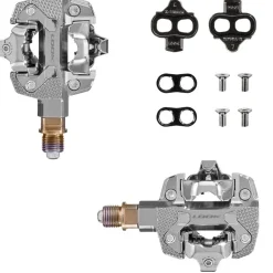 Pedali Look X-Track Power Dual - Argento