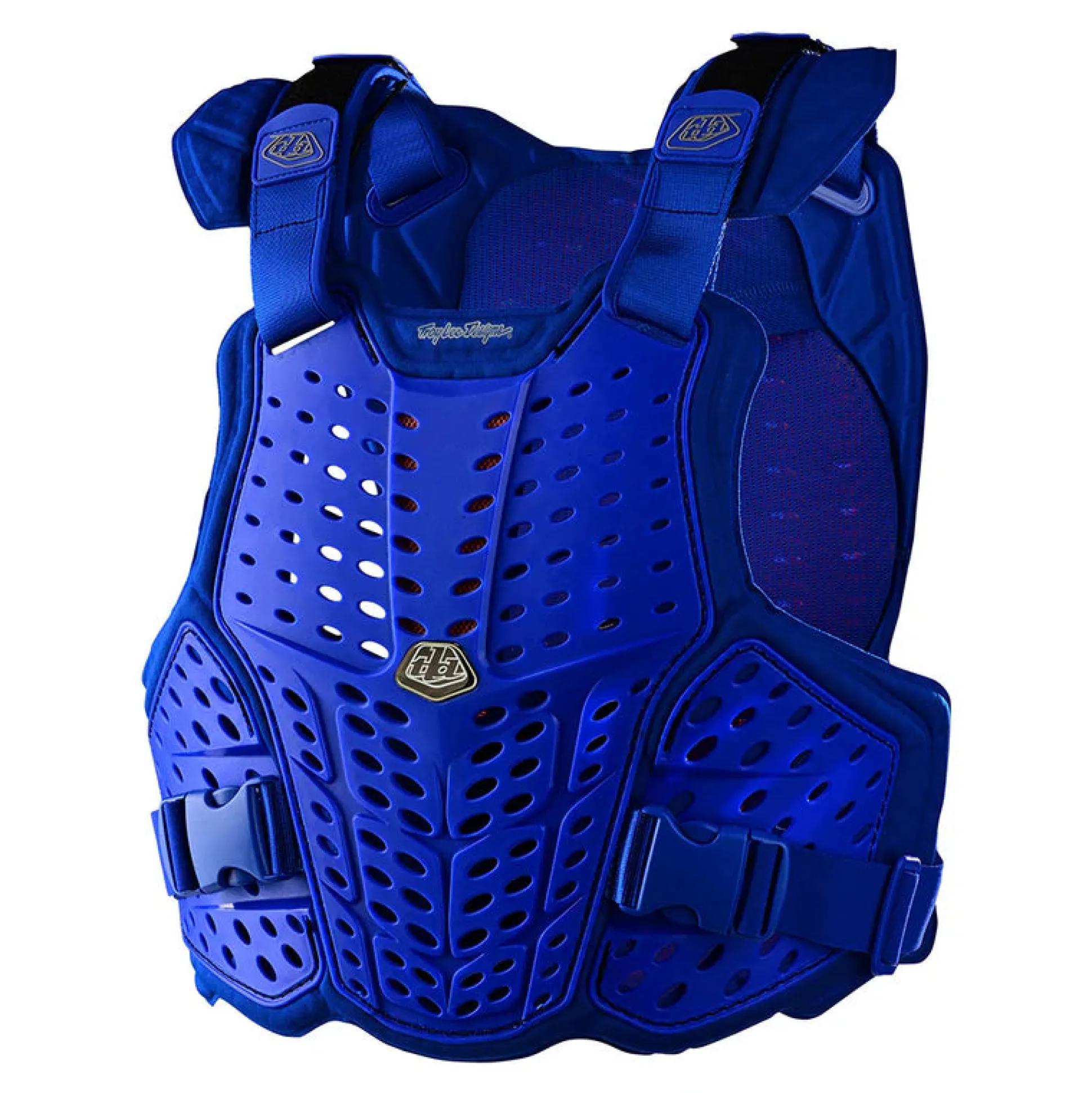 Pettorina Troy Lee Designs Rockfight Ce Flex Chest - Blu