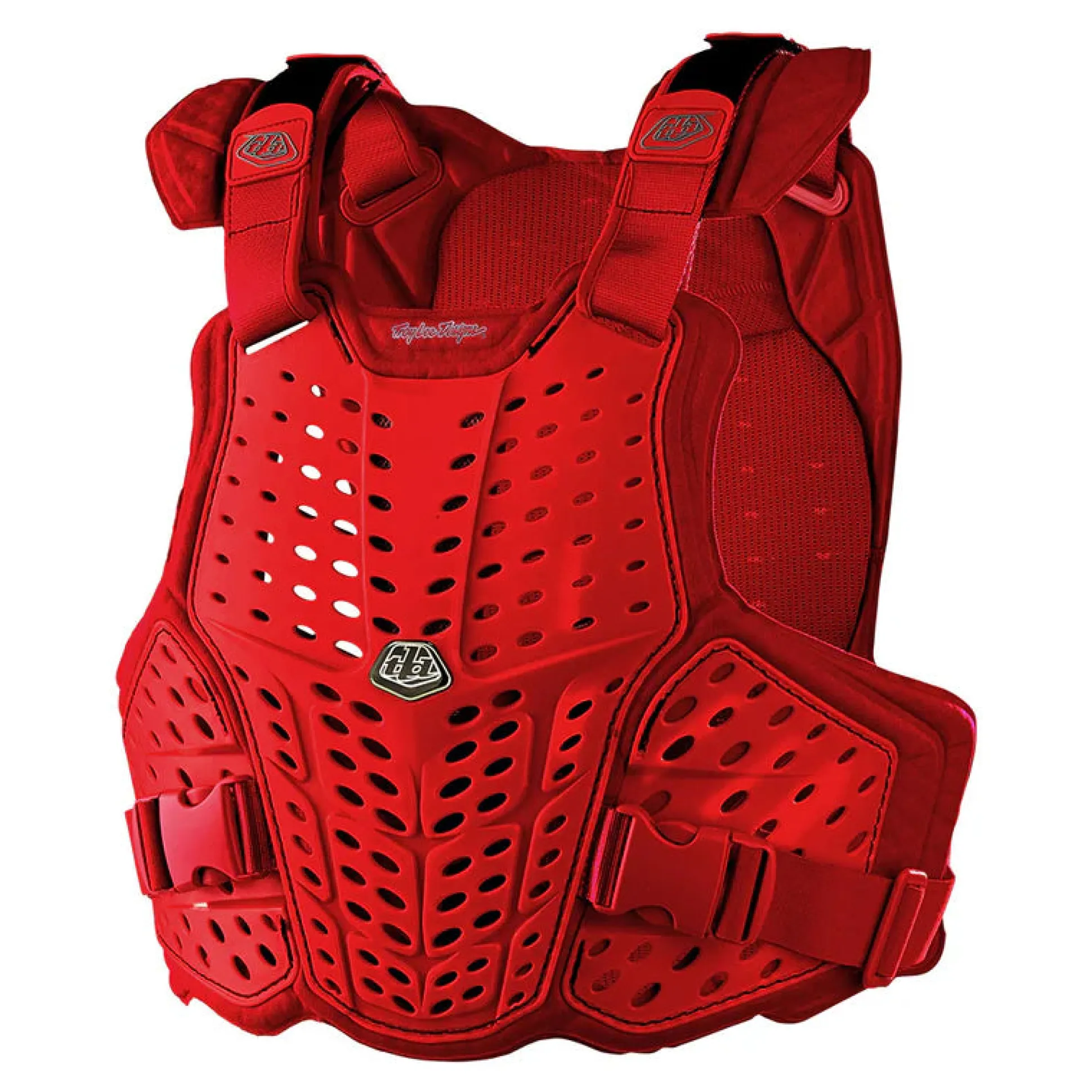 Pettorina Troy Lee Designs Rockfight Ce Flex Chest - Rosso