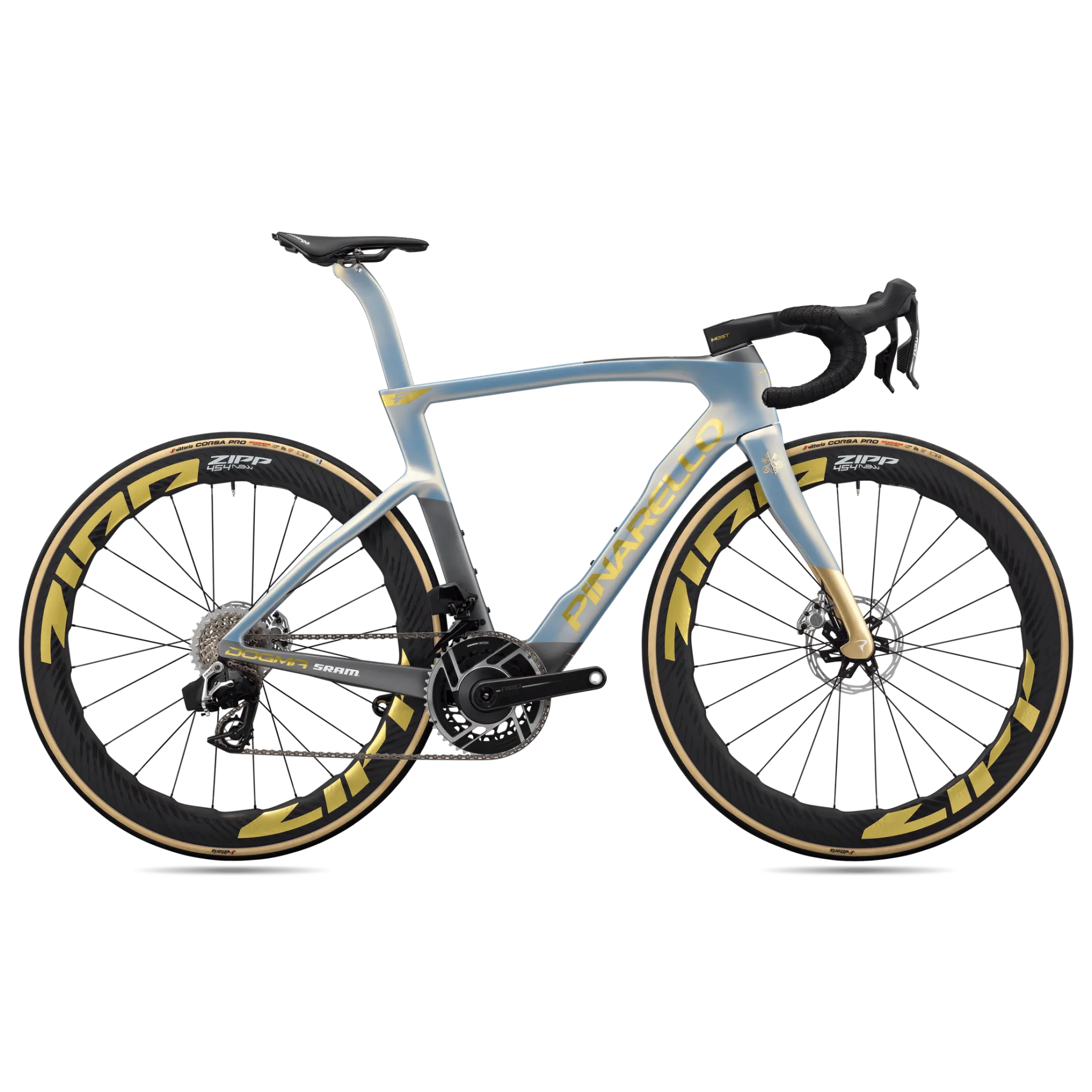 Pinarello Dogma F Disk Red AXS PM Zipp 454 NSW - Pinarello Q36.5 Tour de France