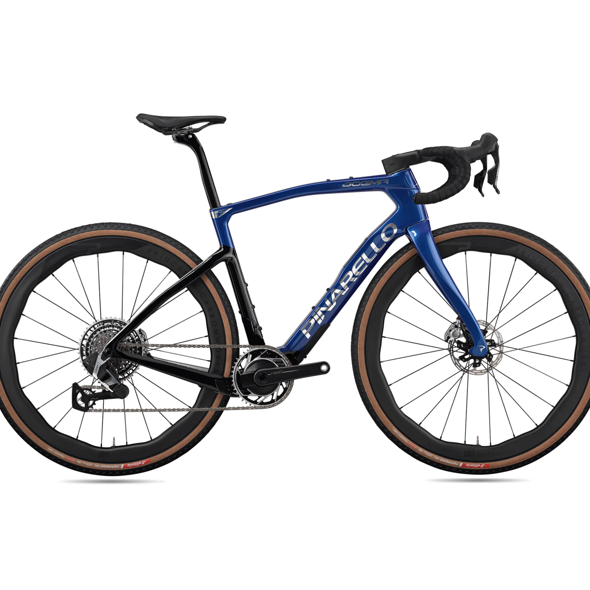 Pinarello Dogma GR Sram Red XPLR AXS 13v - Blu nero