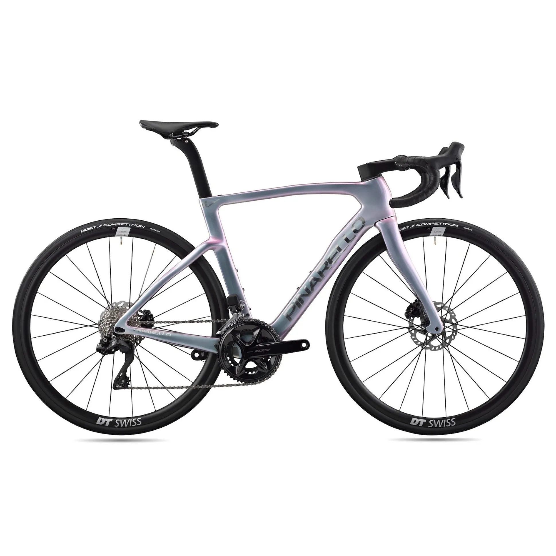 Pinarello F3 105 Di2 Dt Swiss A1800 - Grigio