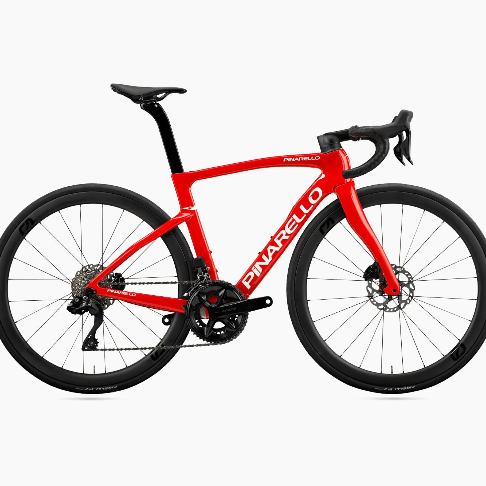 Pinarello F5 105 Di2 - Rosso