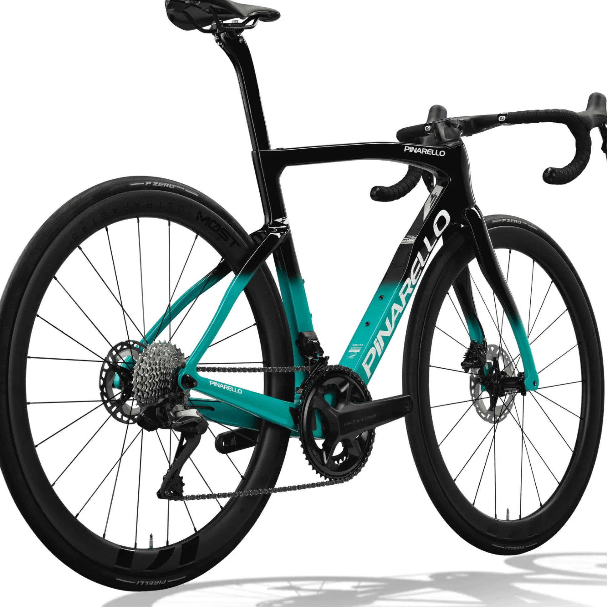Pinarello F7 Disk Ultegra Di2 Ultra fast - Nero blu