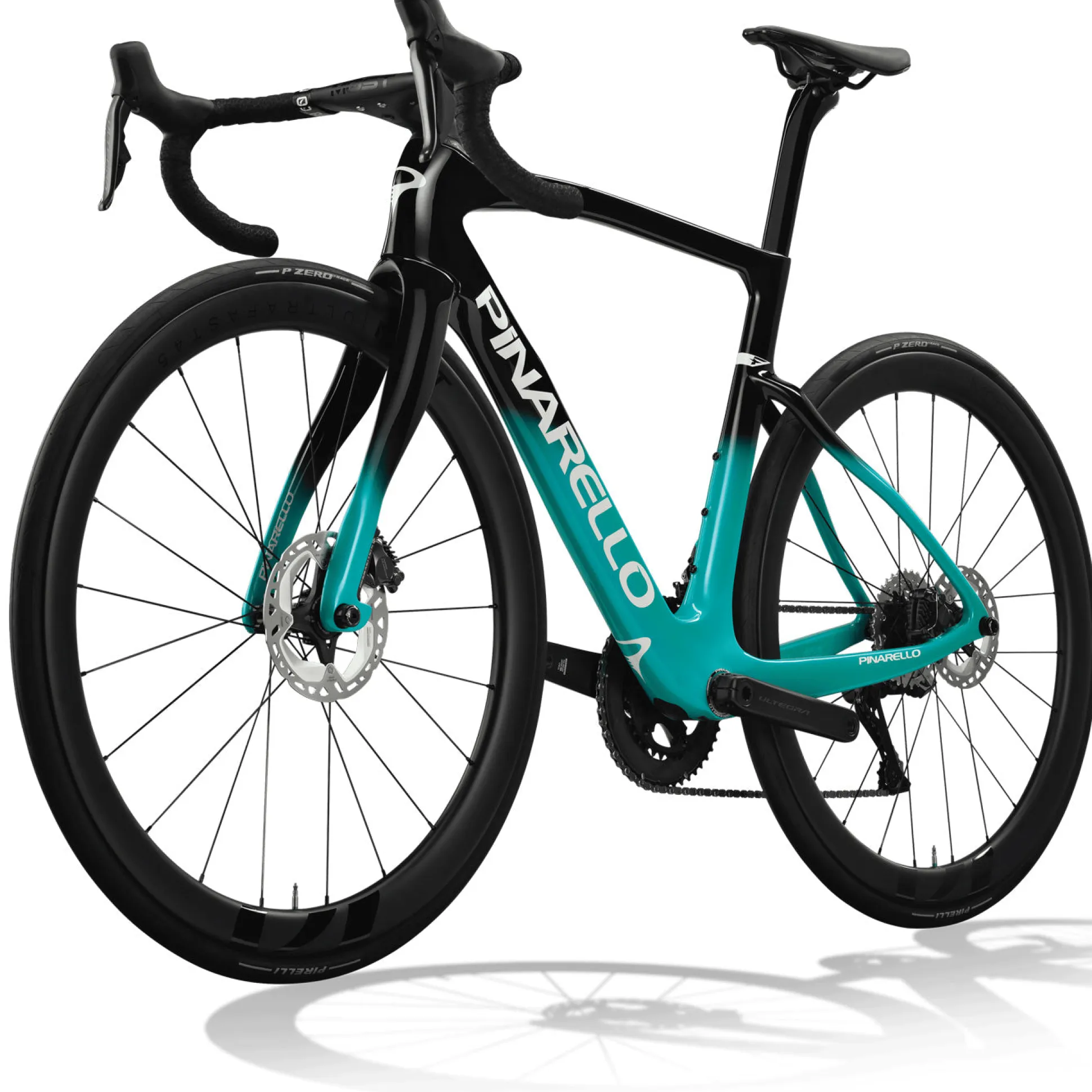 Pinarello F7 Disk Ultegra Di2 Ultra fast - Nero blu