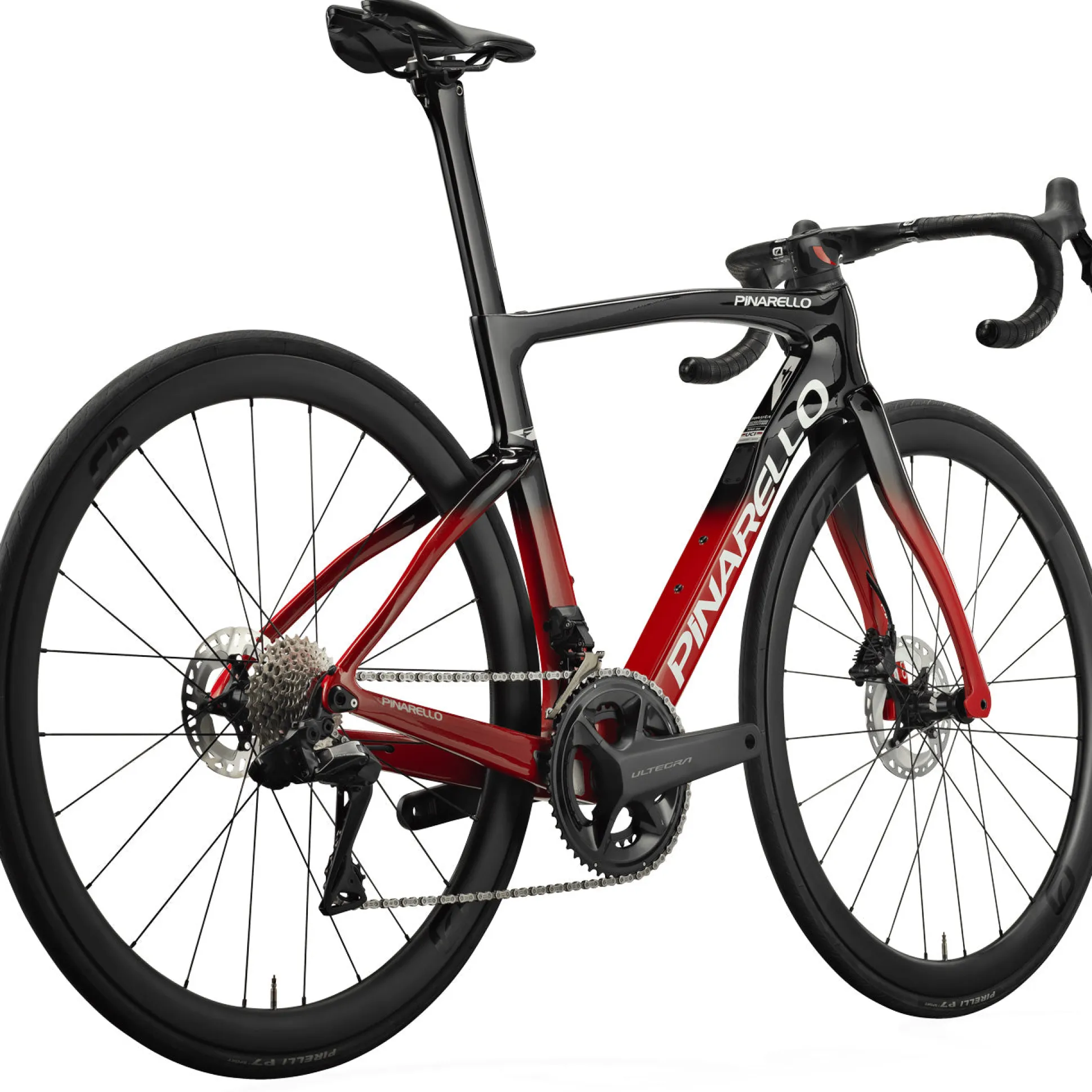 Pinarello F7 Disk Ultegra Di2 Ultra fast - Rosso