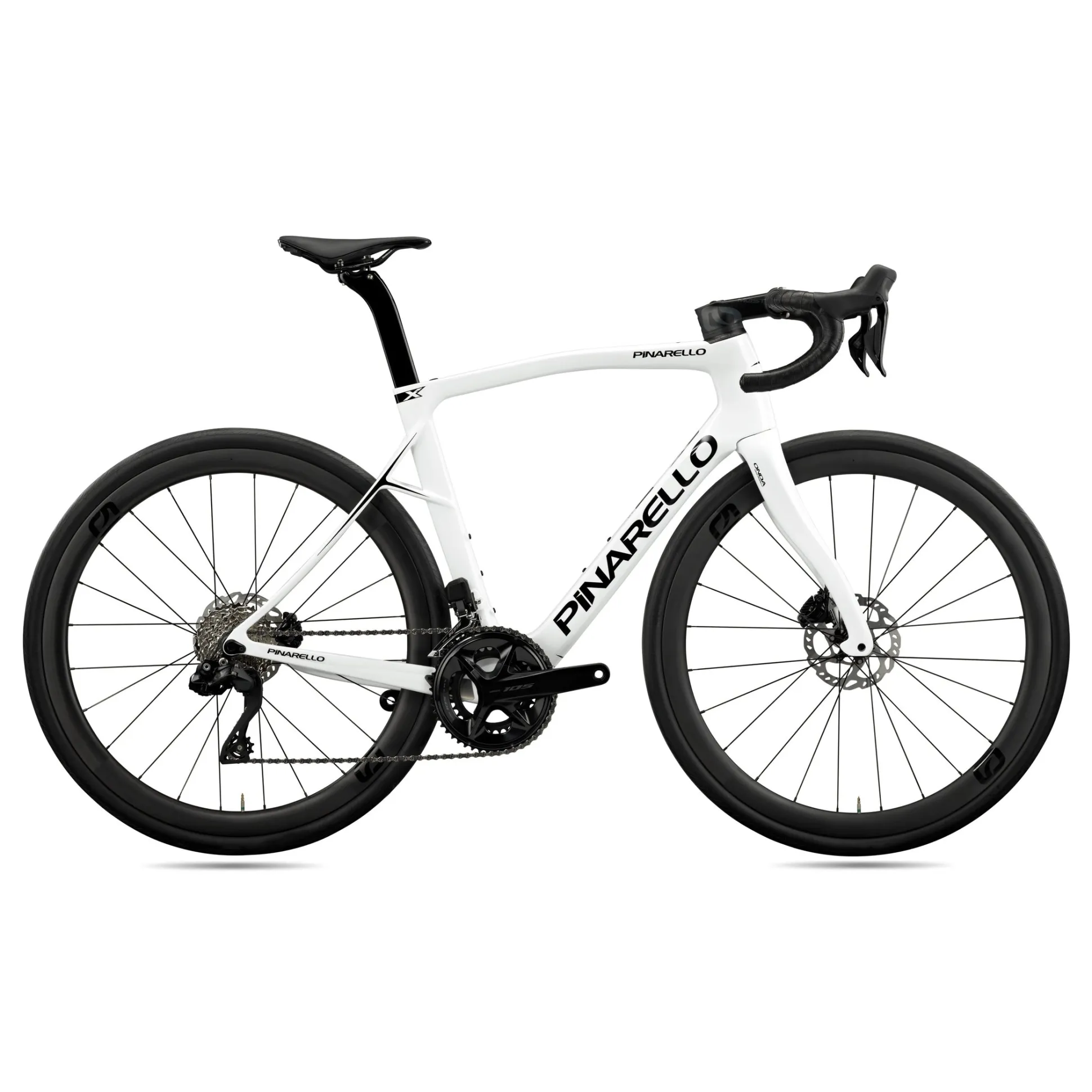 Pinarello X5 105 Di2 Most Ultrafast 45 DB - Bianco