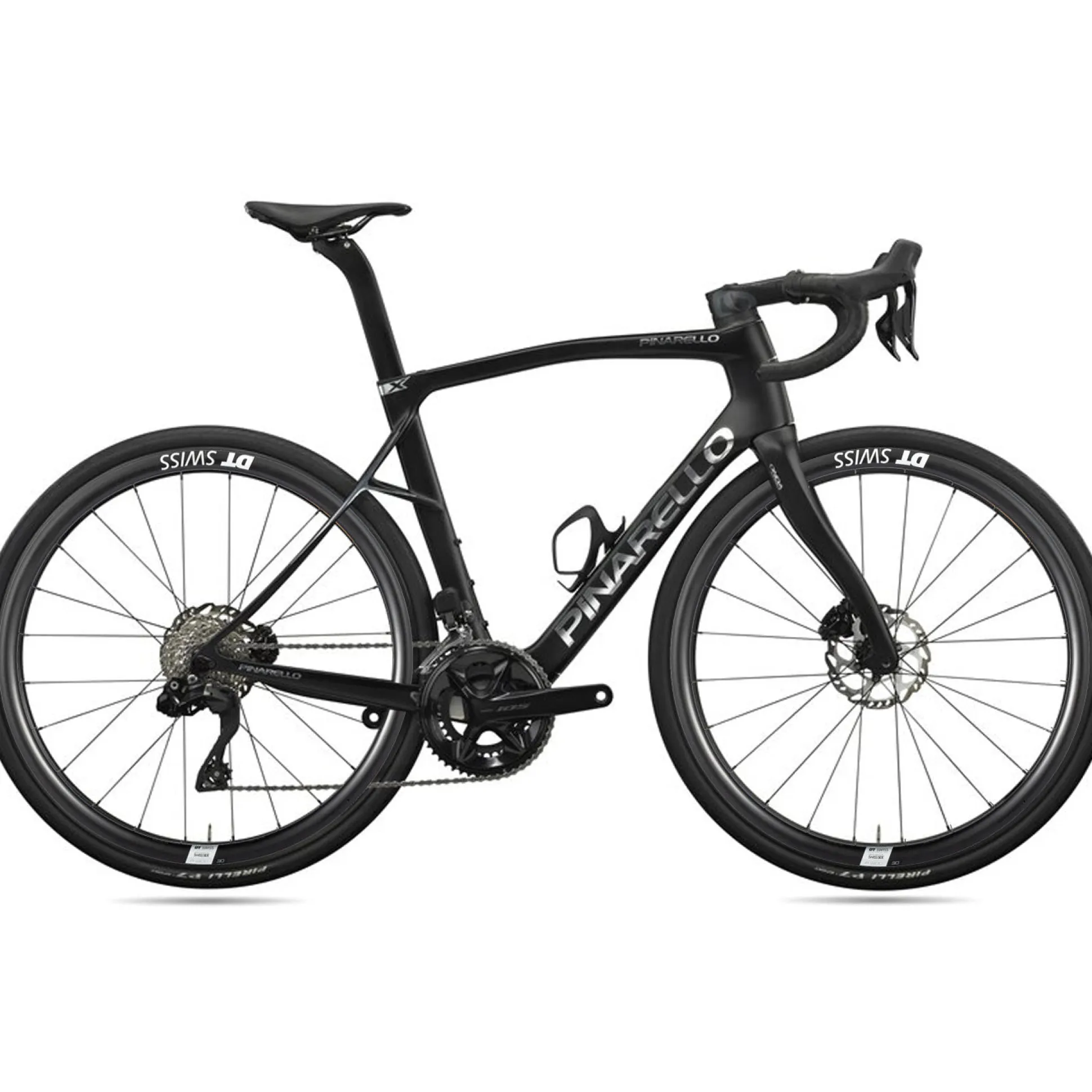Pinarello X5 Disk 105 Di2 DT Swiss A1800 30 db Spline - Nero
