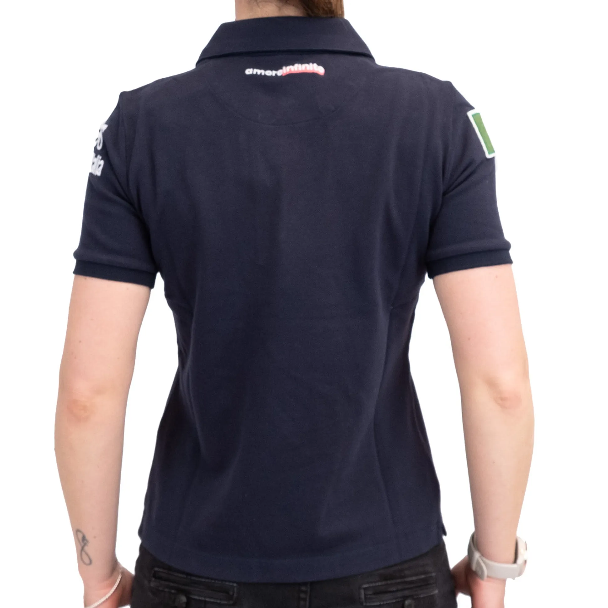 Polo donna Giro d'Italia Eroi - Blu