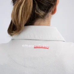 Polo donna Giro d'Italia Eroi - Grigio